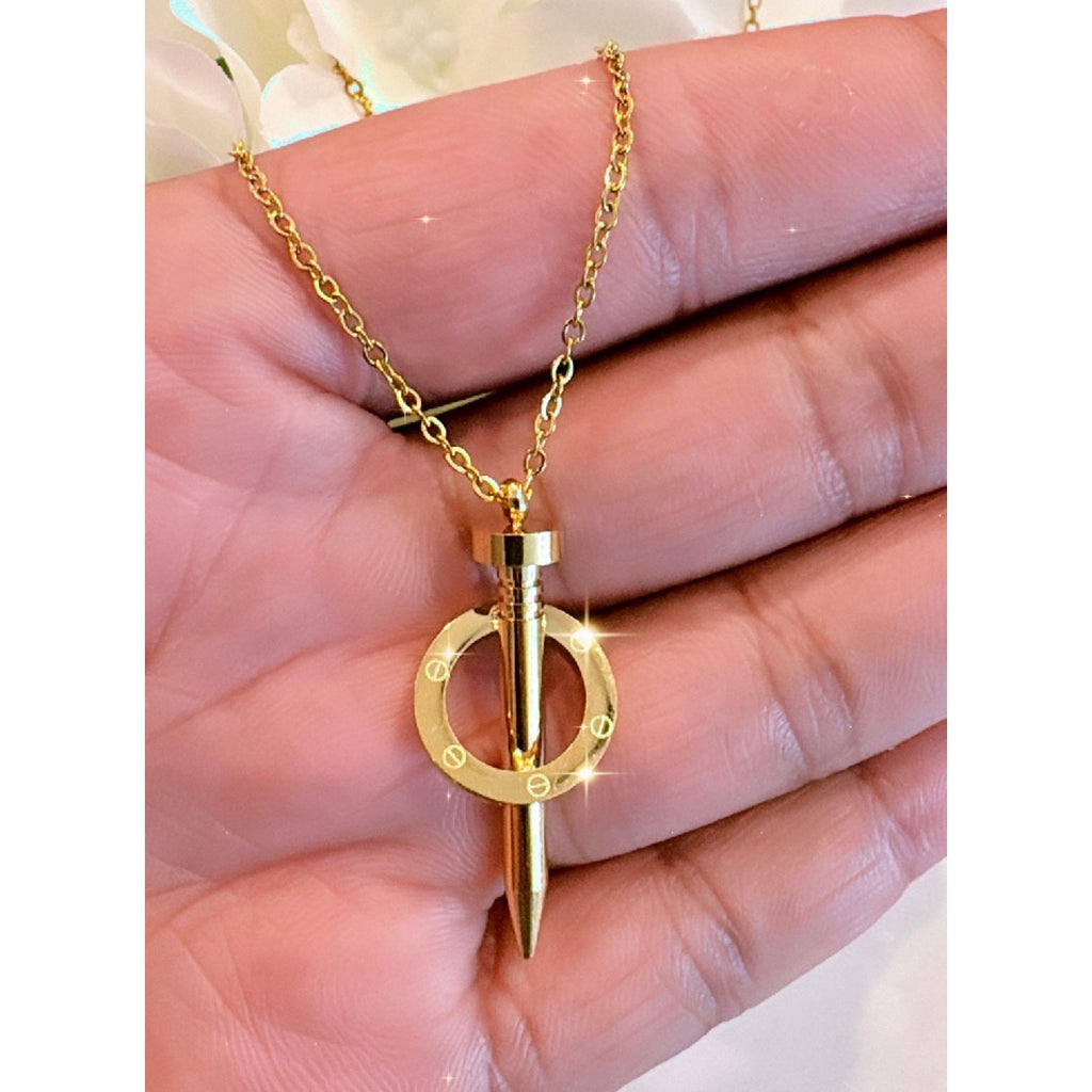 Nail It Necklace