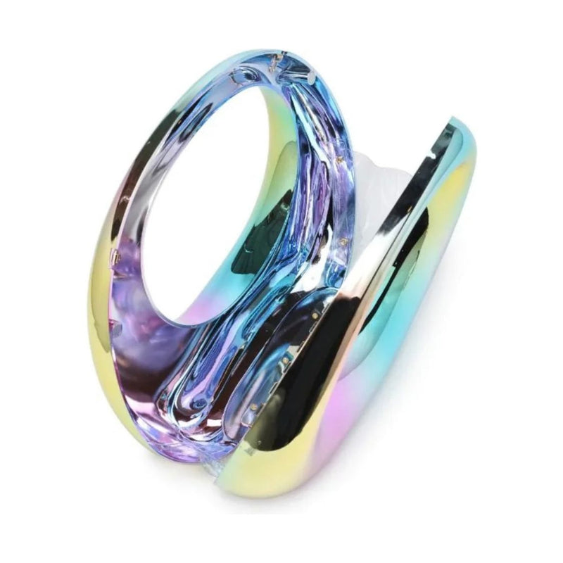 Rainbow Chrome Statement Bag