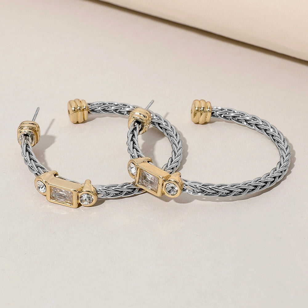 Crystal Cable Hoops