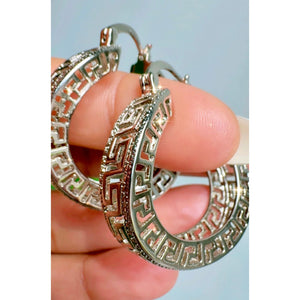 Greek Goddess Hoops