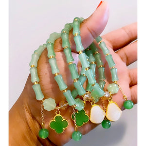 Jade Me Peace Bead Bracelets