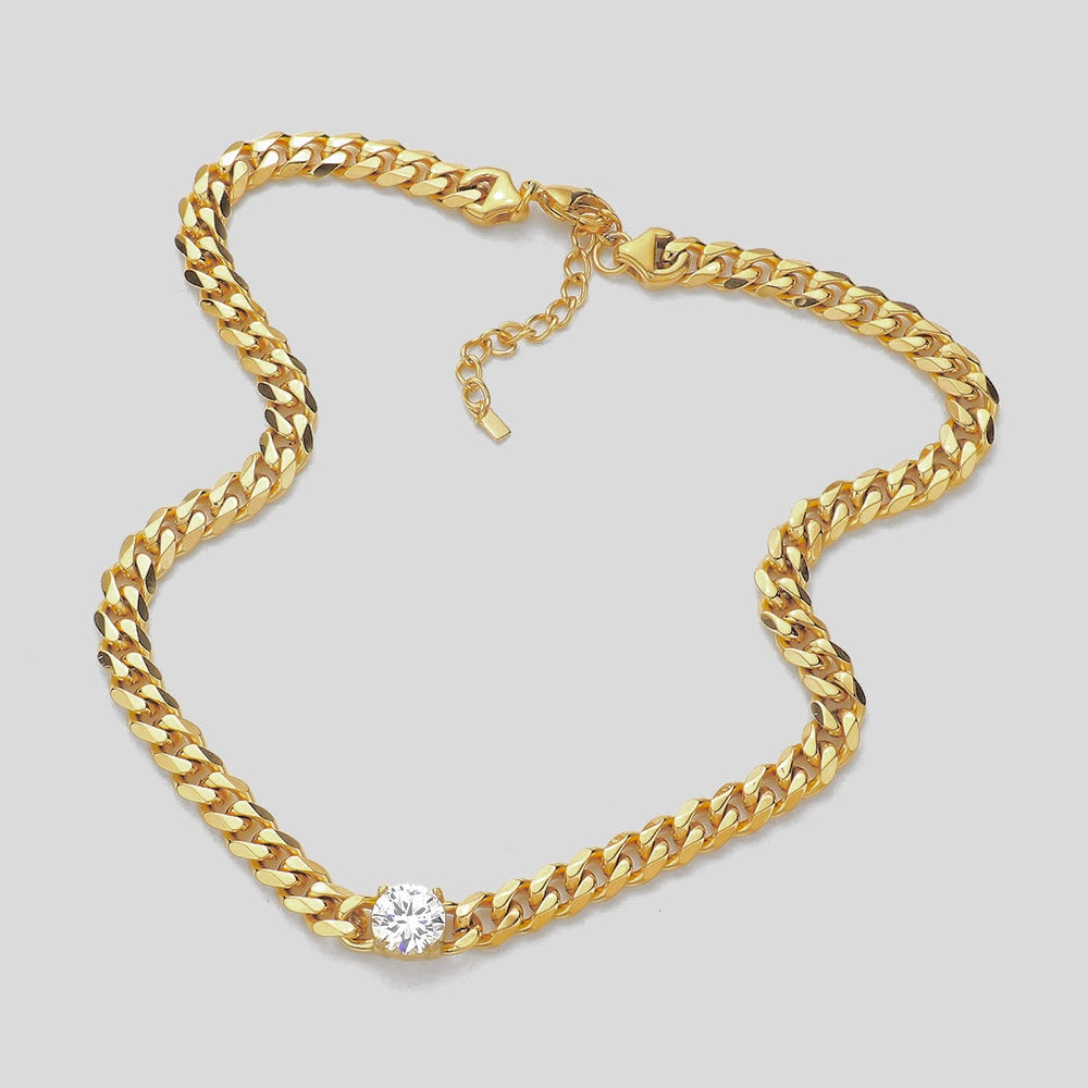 Princess Cuban Necklace