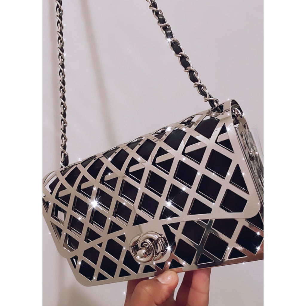 Lady Cage Statement Bag