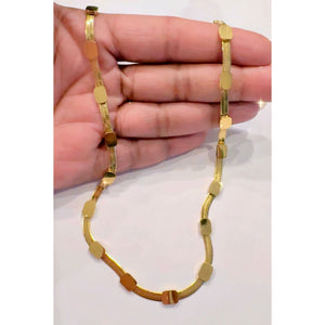 Box Herringbone Necklace