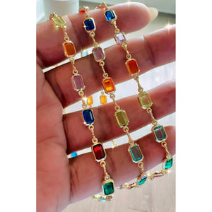 Candy Crystal Anklet