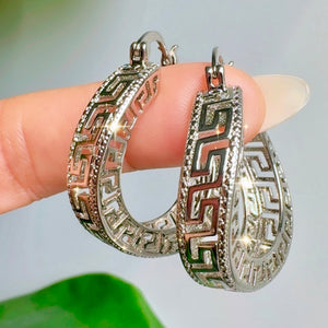 Greek Goddess Hoops