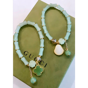 Jade Me Peace Bead Bracelets