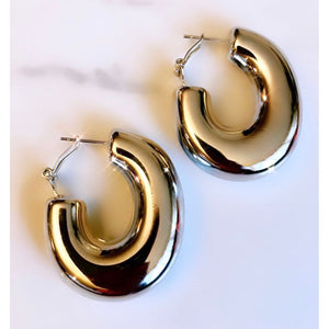 Madison Silver Hoops
