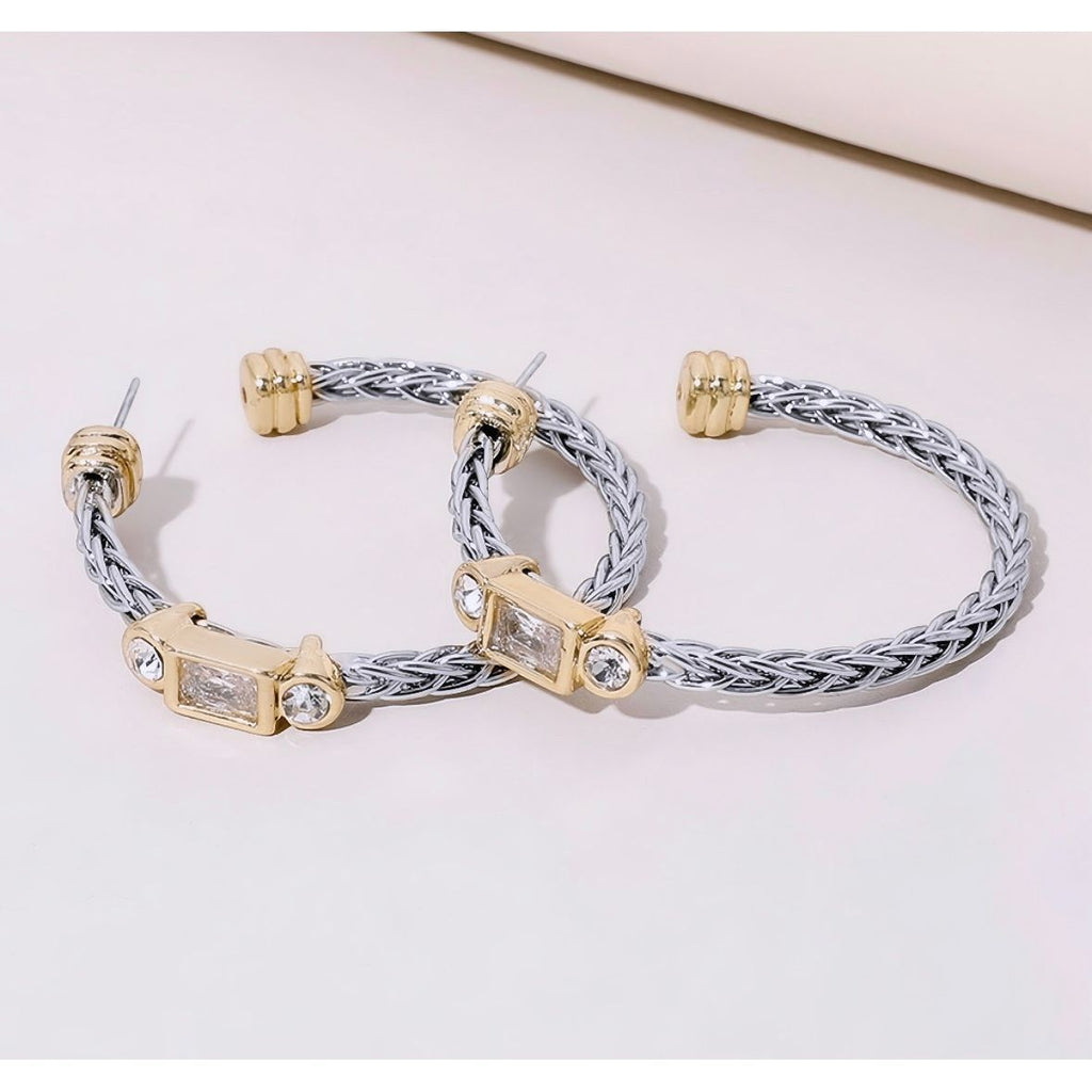 Crystal Cable Hoops