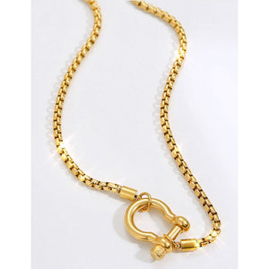 Sophia Horsebit Necklace