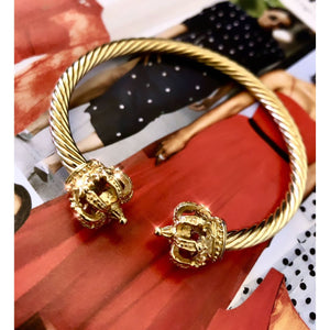 Royal Crown Cable Bracelet