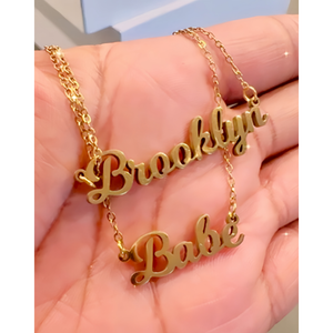Brooklyn Babe Name Necklace