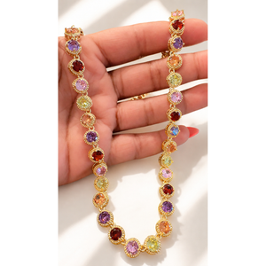 Candy Land Tennis Necklace