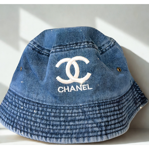 C Classy Denim Bucket Hat