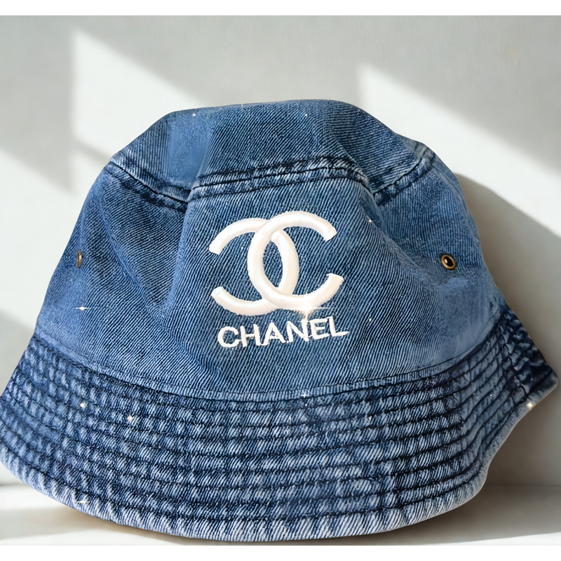 C Classy Denim Bucket Hat