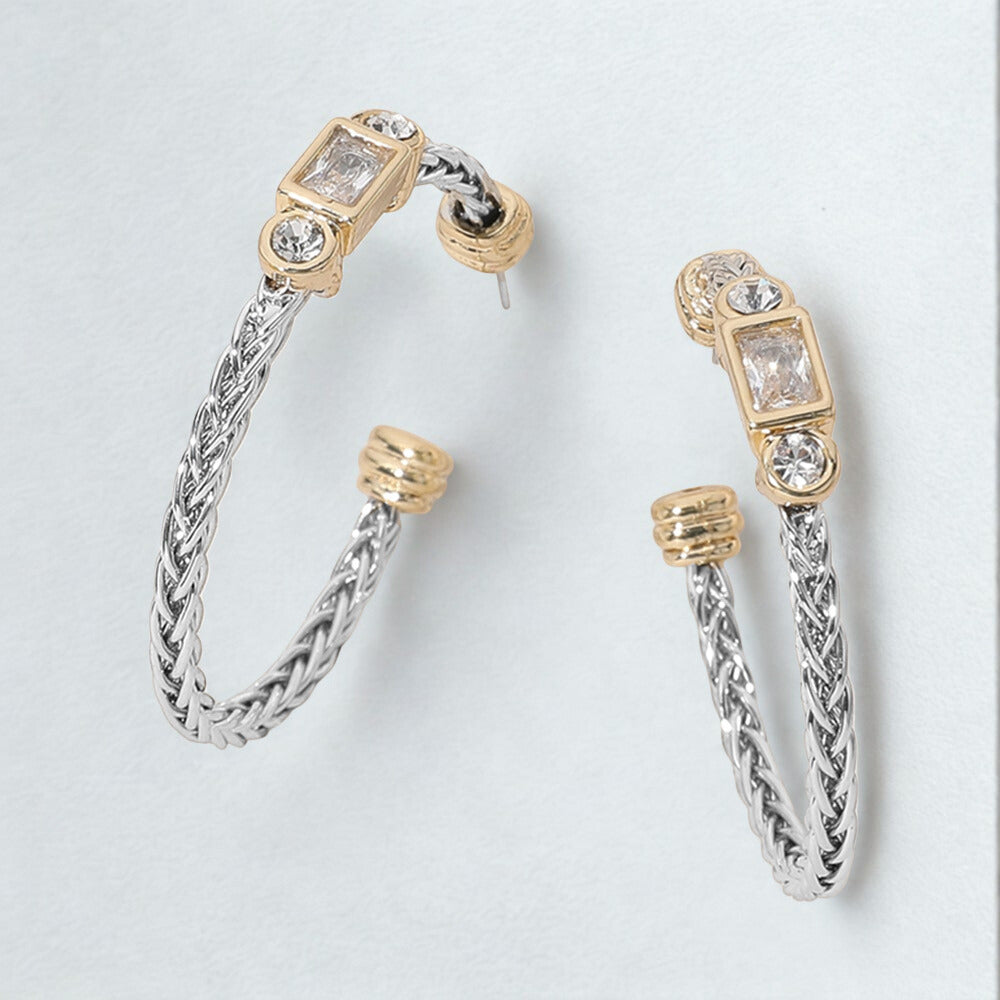 Crystal Cable Hoops