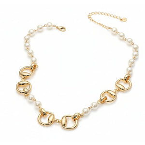 Vintage Mariner Pearl Necklace