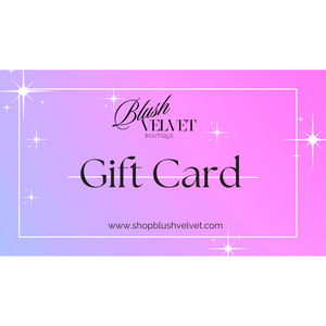 Blush Velvet Boutique Gift Card