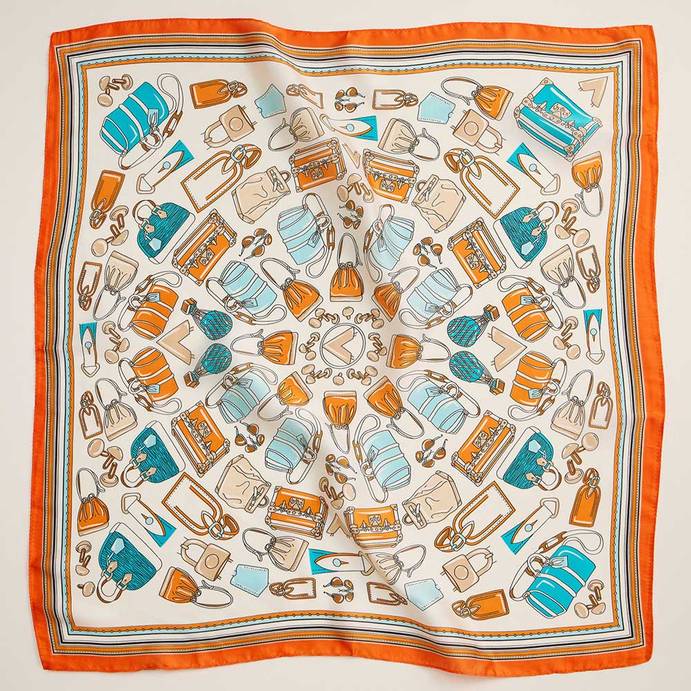 Classy Sorbet Silk Scarf