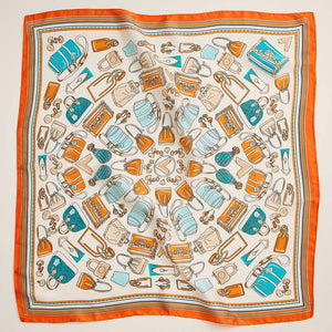 Classy Sorbet Silk Scarf