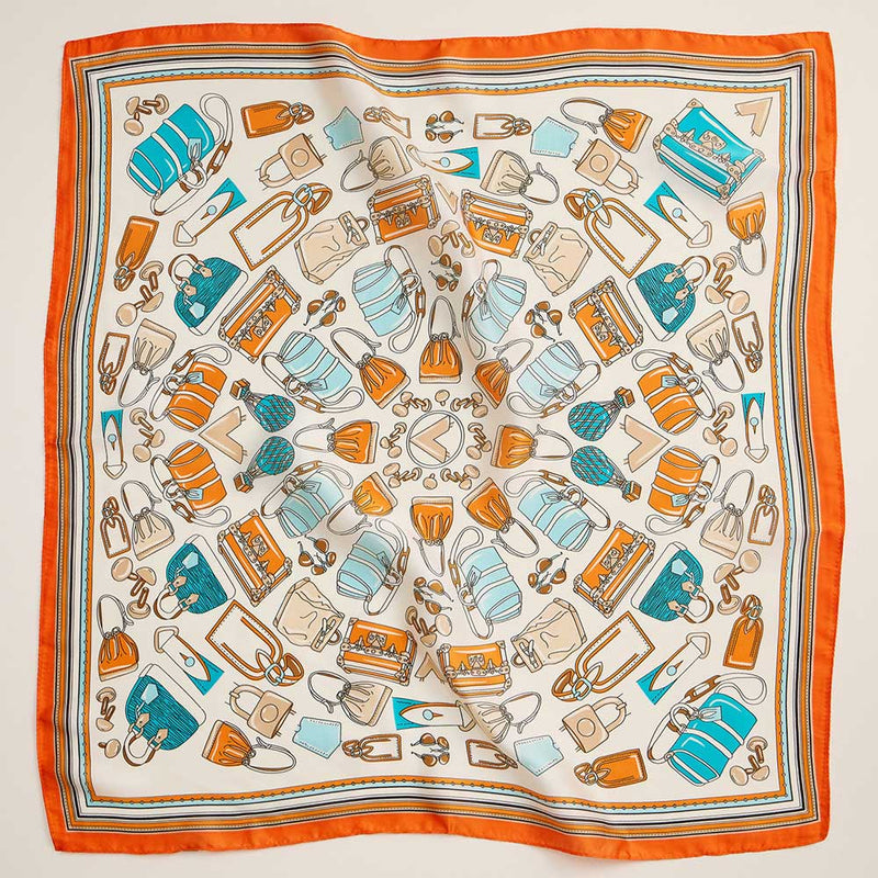 Classy Sorbet Silk Scarf