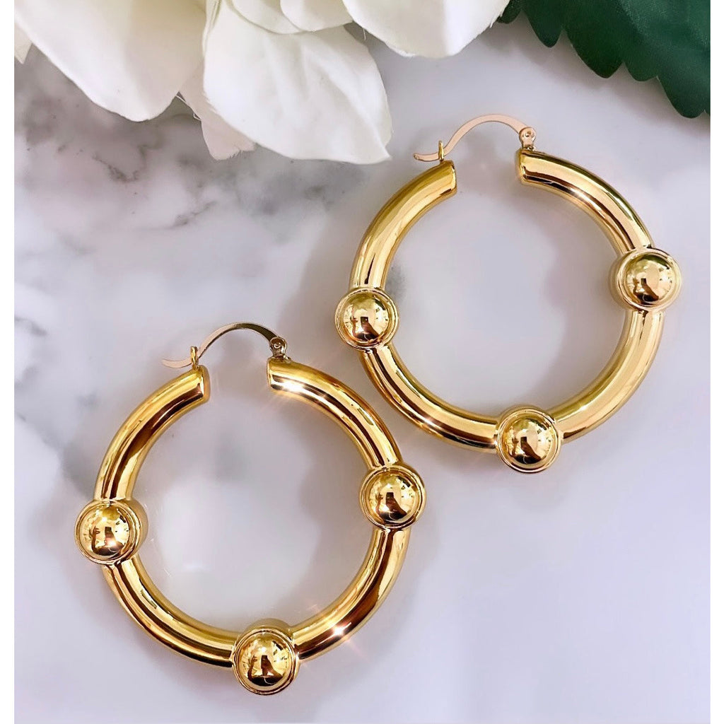 Gia Ball Hoops