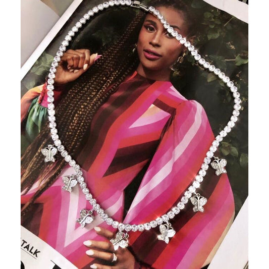 Timeless Butterfly Tennis Necklace