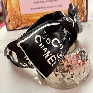 Coco Glam Black Headband