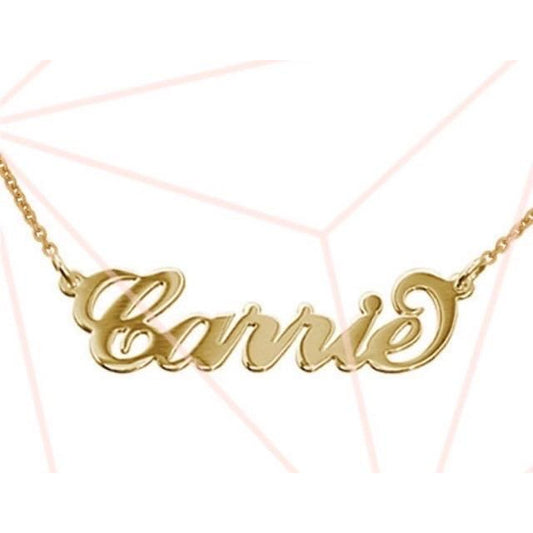 Carrie Name Necklace