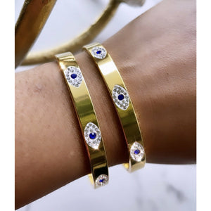 Blue Eye Bangle