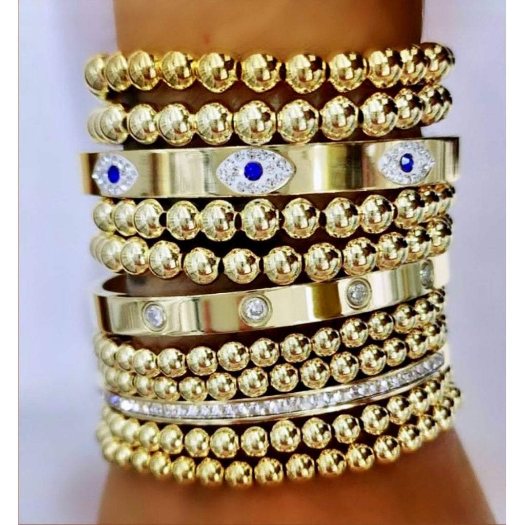 Gold Stack Bracelets