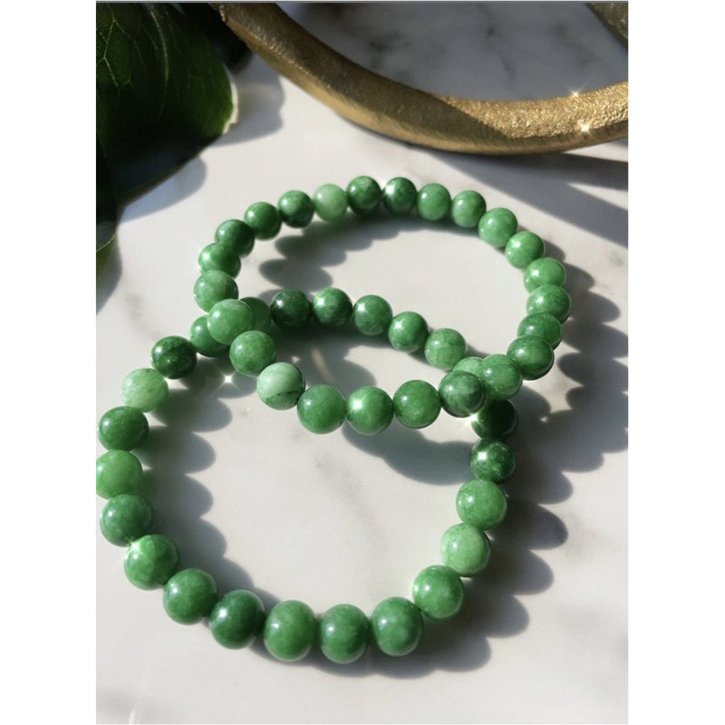 Green Jade Peace Beads