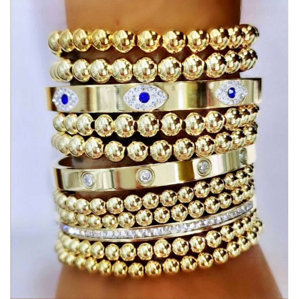Gold Stack Bracelets